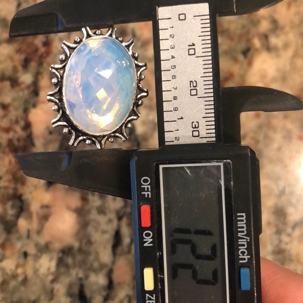 Silver Opal Ring - image 5